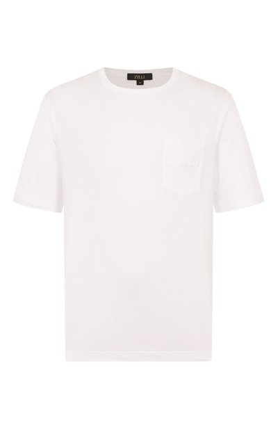 Мужская хлопковая футболка ZILLI, арт. TSR02IM0100VLEST0