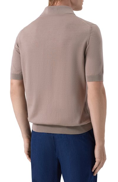 Поло из шелка и хлопка MVST, арт. M26.CSM.K424/C0TT0N/SILK, фото 4