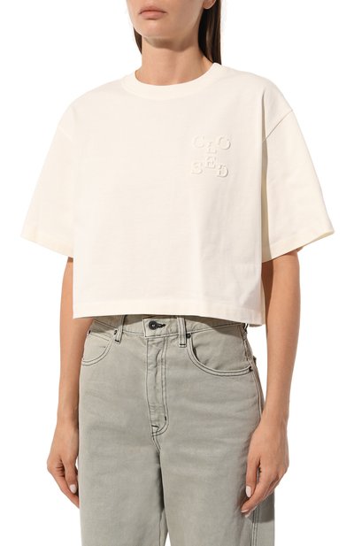 Хлопковая футболка CLOSED, арт. C95228-45F-EB, фото 3