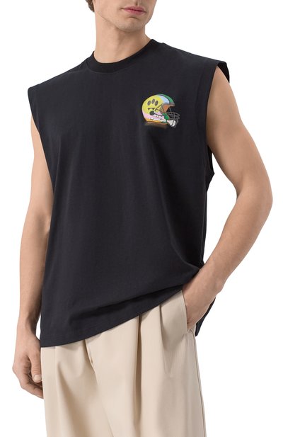 Хлопковая майка BARROW, арт. S5BWMATH144, фото 3