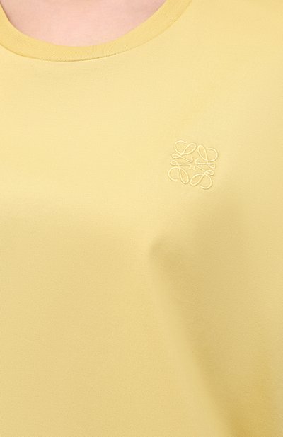 Хлопковая футболка LOEWE, арт. S359341XA4, фото 5