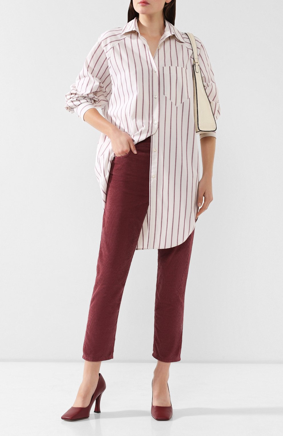 Вельветовые брюки ISABEL MARANT ETOILE, арт. PA1368-19A020E/NEAV, фото 2