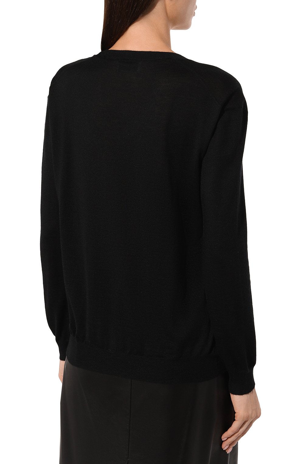 Кашемировый пуловер PRADA, арт. P24Q1U-102T-F0002-221, фото 4