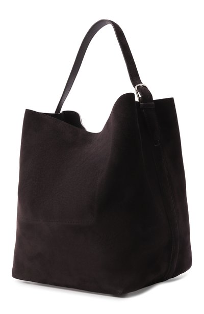 Сумка-тоут belted TOTEME коричневого цвета по цене 136000 руб., арт. 234-WLGBG038-LE0004, фото 4 Сумка-тоут belted TOTEME, арт. 234-WLGBG038-LE0004, фото 4