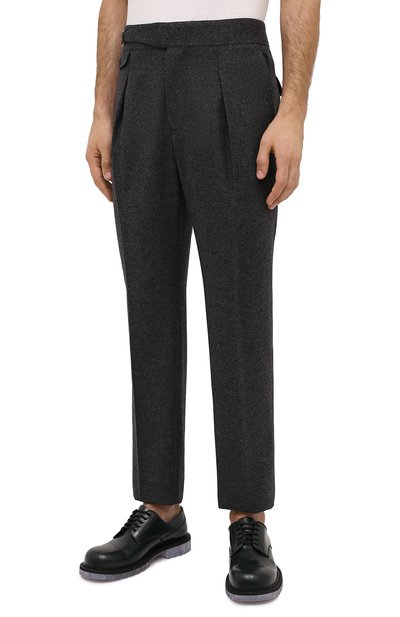 Шерстяные брюки ALEXANDER MCQUEEN, арт. 615223/QPU19, фото 3