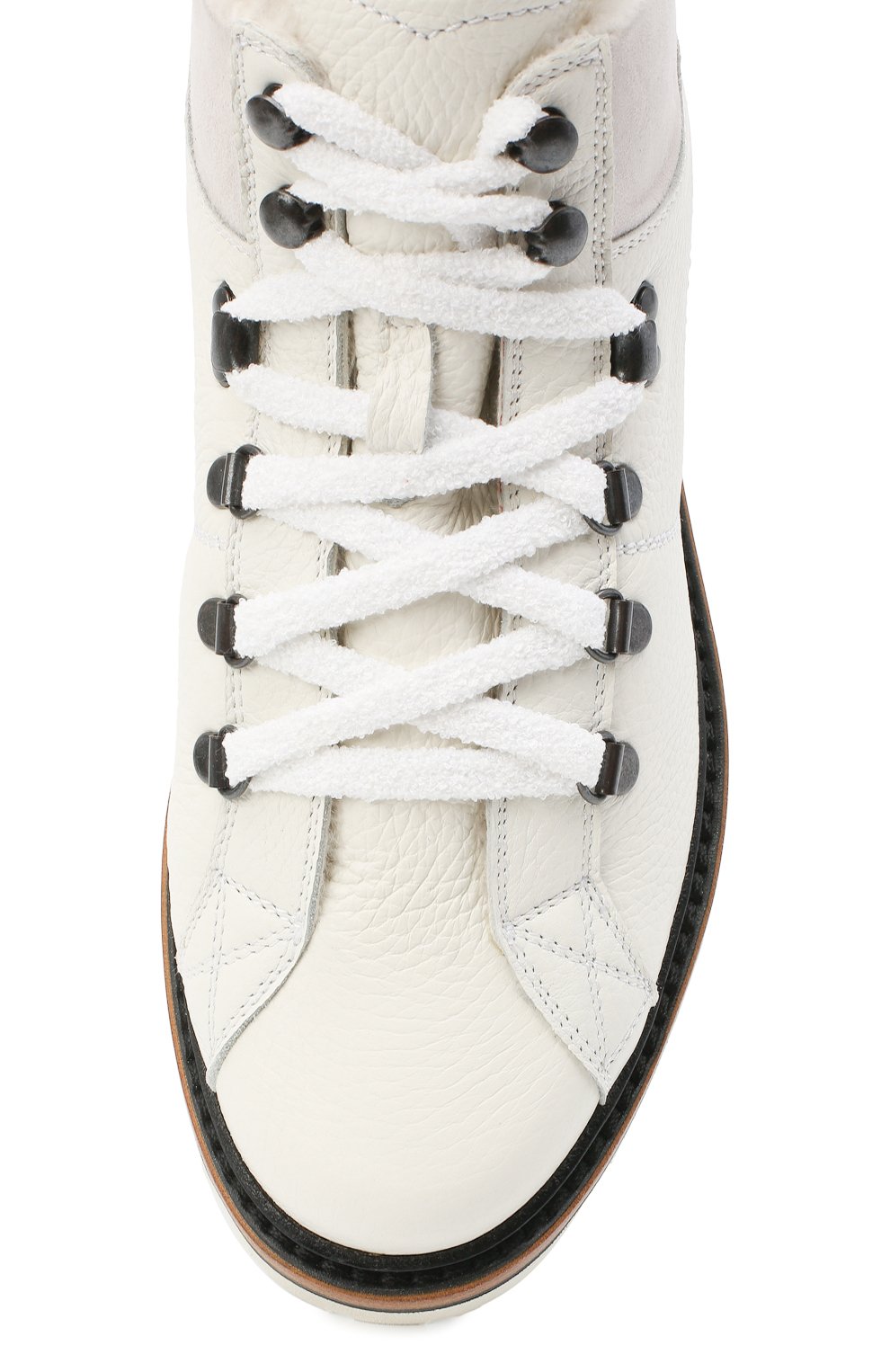 Кожаные ботинки KITON, арт. DSSMTZWX04R81, фото 5