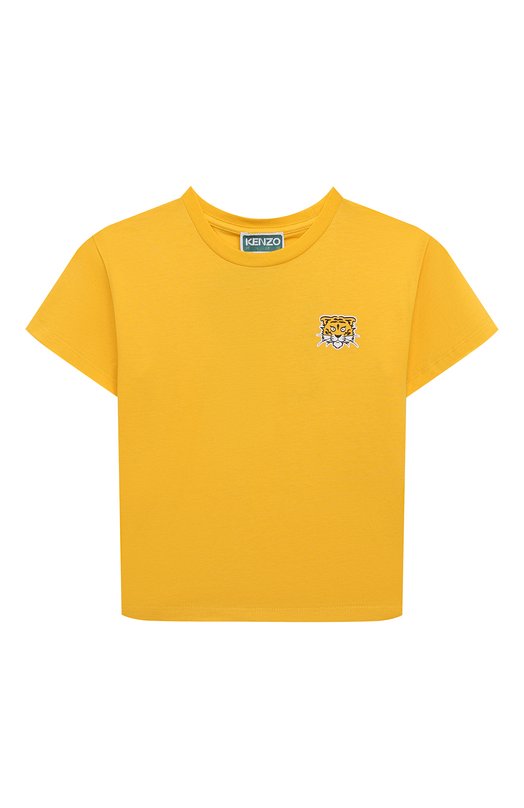 

Хлопковая футболка Kenzo, Жёлтый