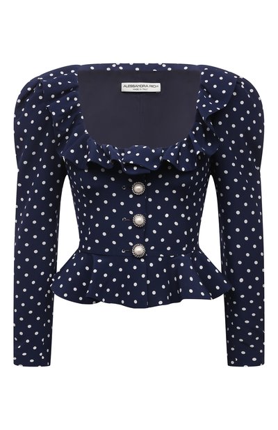 Шелковый жакет ALESSANDRA RICH, арт. FAB2364-F3132, фото 1