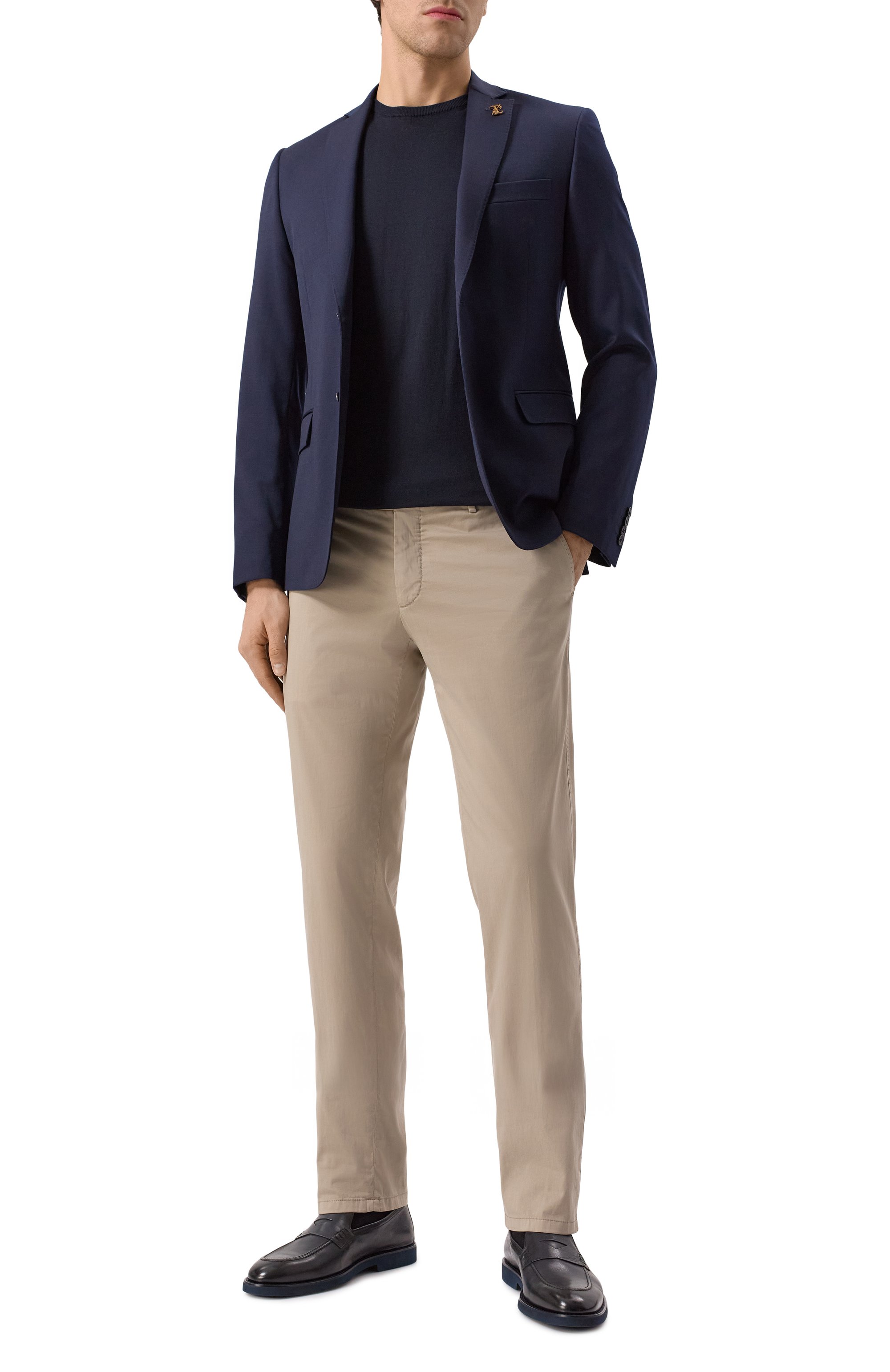 Джемпер из шелка и хлопка GIORGIO ARMANI, арт. 3HSM38/SM63Z, фото 2