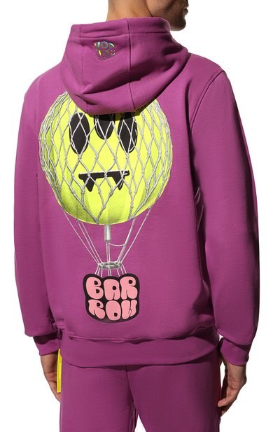 Хлопковое худи BARROW, арт. 032885, фото 4