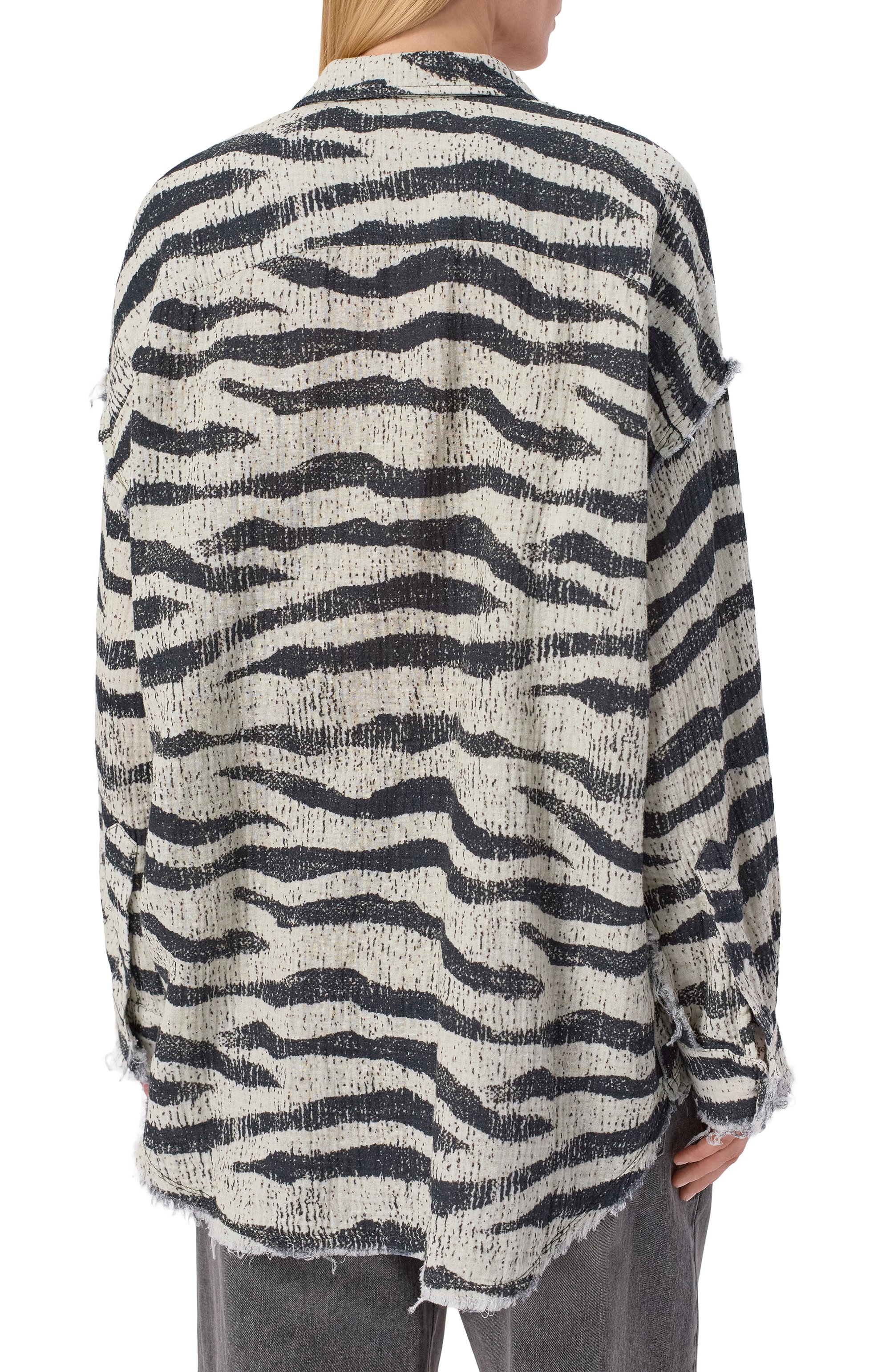 Хлопковая рубашка R13, арт. R13WR075-R661B_001, фото 4