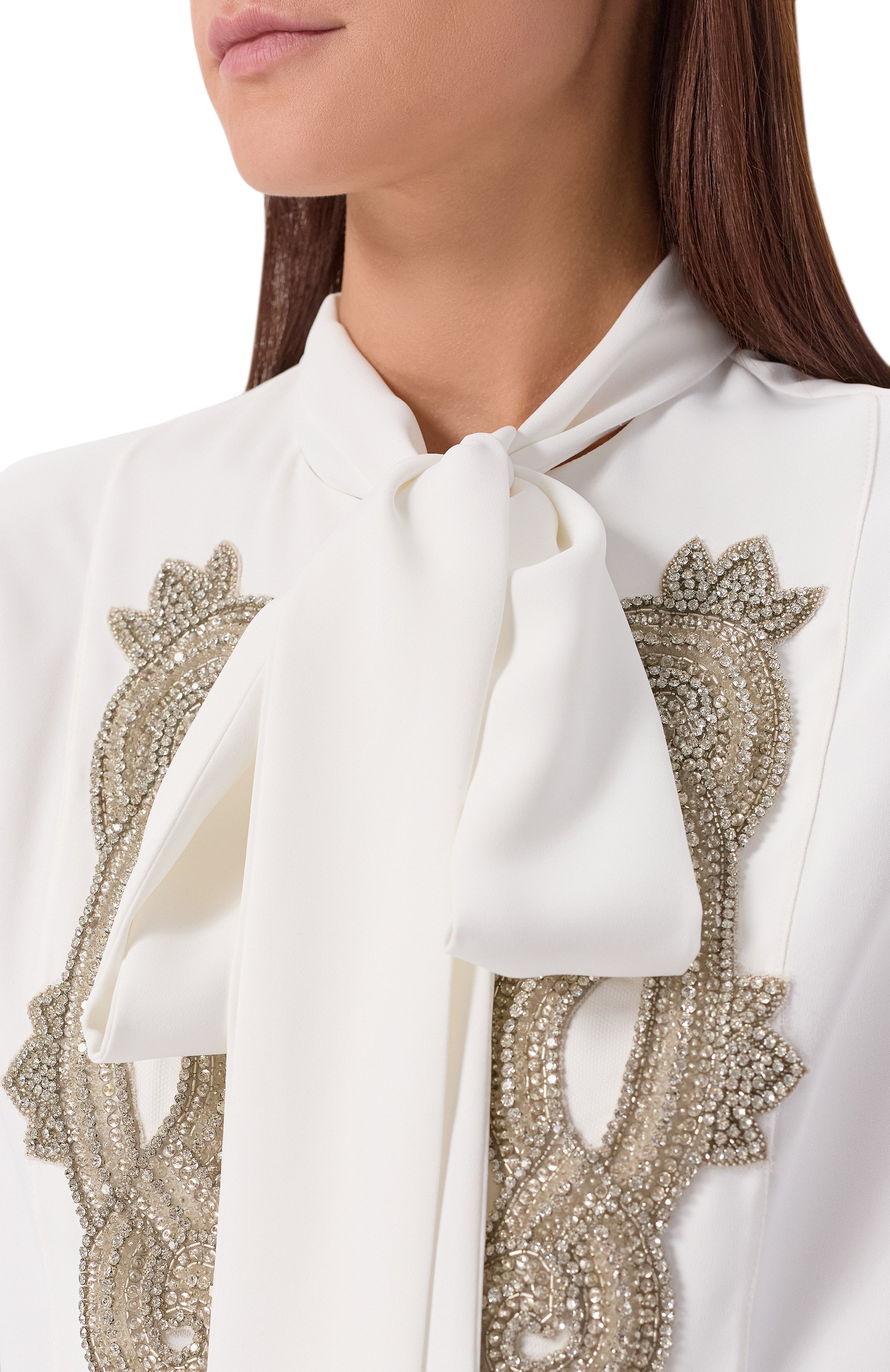 Блузка ZUHAIR MURAD, арт. PBL25019/CRCA018, фото 5