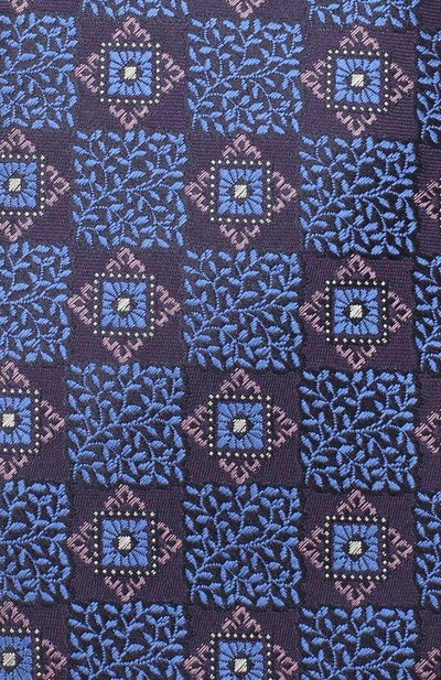 Шелковый галстук CANALI синего цвета по цене 14650 руб., арт. 18/HJ02866, фото 3 Шелковый галстук CANALI, арт. 18/HJ02866, фото 3