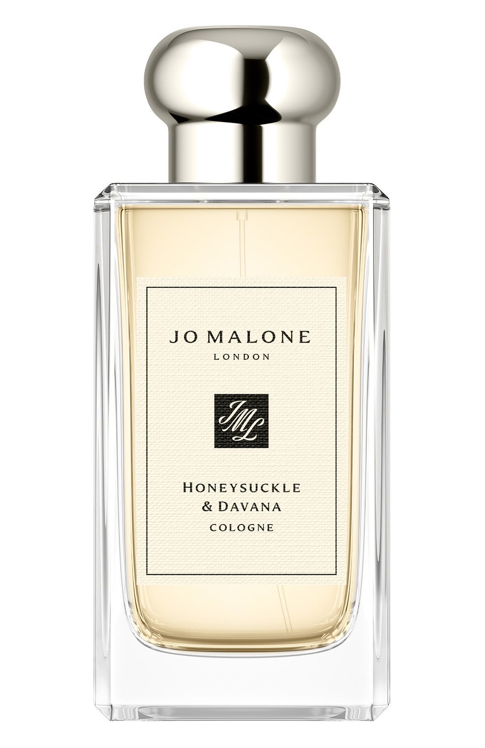 Одеколон honeysuckle & davana (100ml) JO MALONE LONDON бесцветного цвета по цене 11900 руб., арт. L7JL-01, фото 1 Одеколон honeysuckle & davana (100ml) JO MALONE LONDON, арт. L7JL-01, фото 1