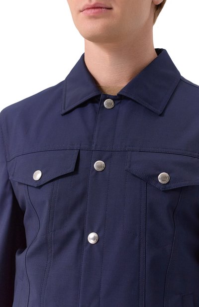 Шерстяная куртка-рубашка BRUNELLO CUCINELLI, арт. MM4506413, фото 5