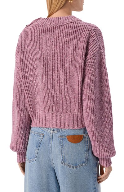 Шерстяной свитер CHLOÉ, арт. CH25WMP11640, фото 4