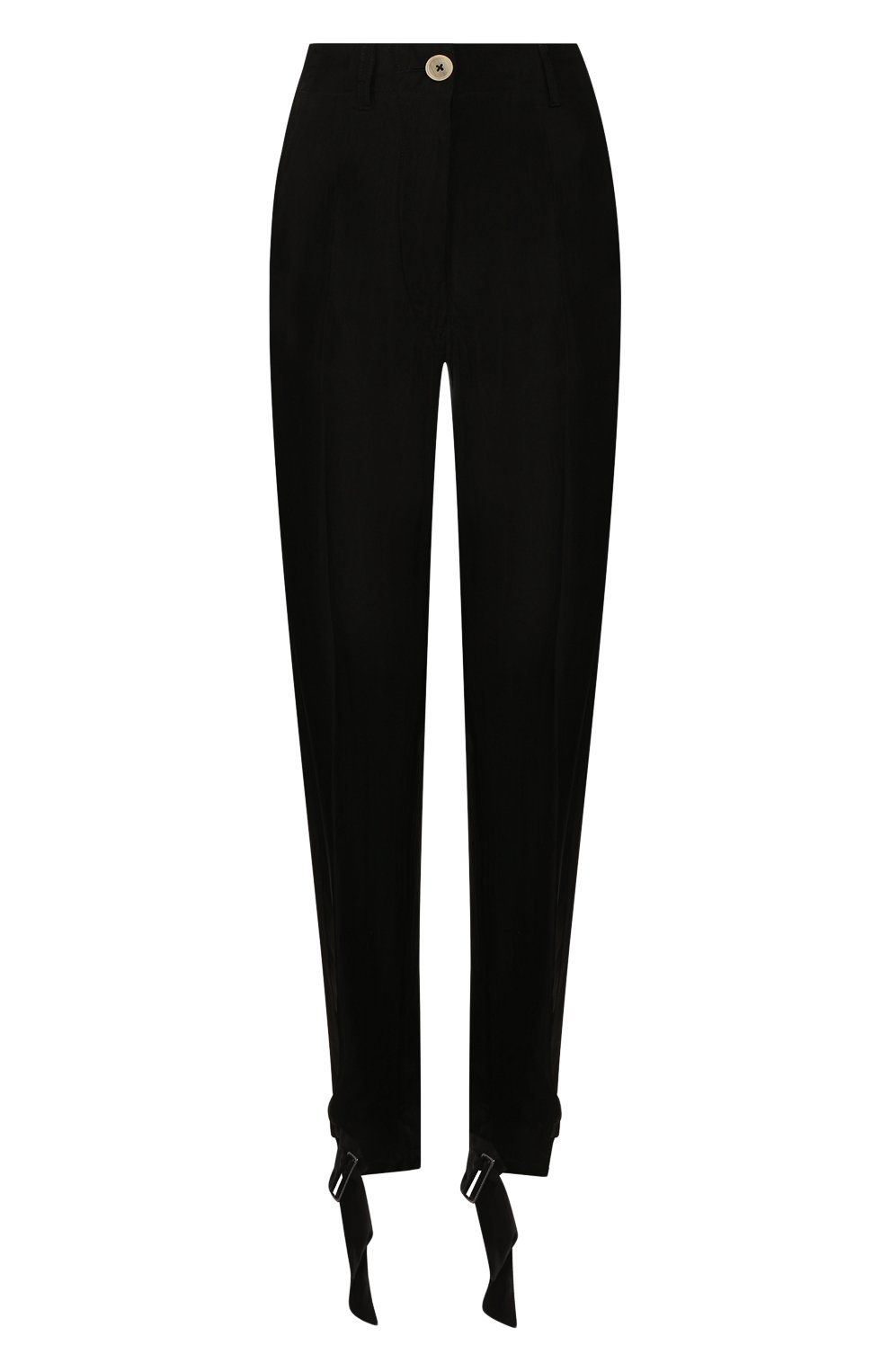 Брюки ANN DEMEULEMEESTER черного цвета по цене 73700 руб., арт. 2001-1412-P-138-099, фото 1 Брюки ANN DEMEULEMEESTER, арт. 2001-1412-P-138-099, фото 1