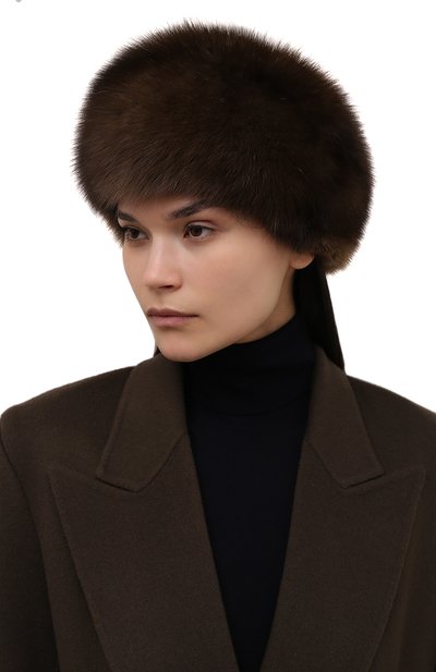 Берет из меха соболя FURLAND, арт. 0013601910044100000, фото 2