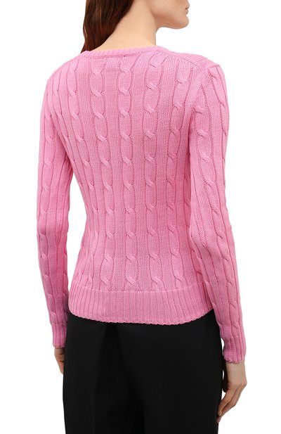 Хлопковый пуловер POLO RALPH LAUREN, арт. 211580009, фото 4