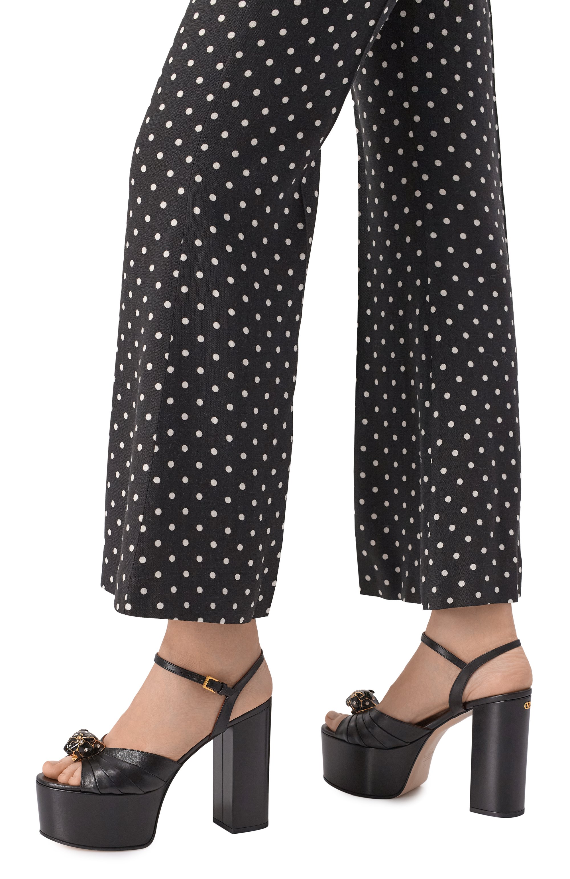 Кожаные босоножки panthea 125 VALENTINO, арт. 8W2S0PA9/LIR, фото 2