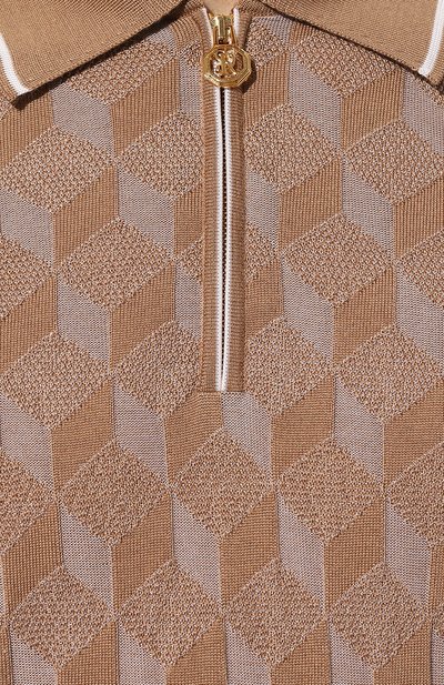 Поло из шерсти и шелка STEFANO RICCI, арт. KE08001P30/E23371, фото 5