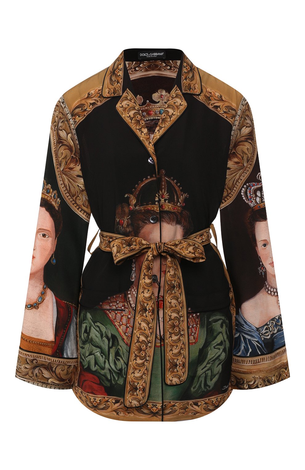 Шелковая рубашка DOLCE & GABBANA, арт. F5I89T/GD025, фото 1