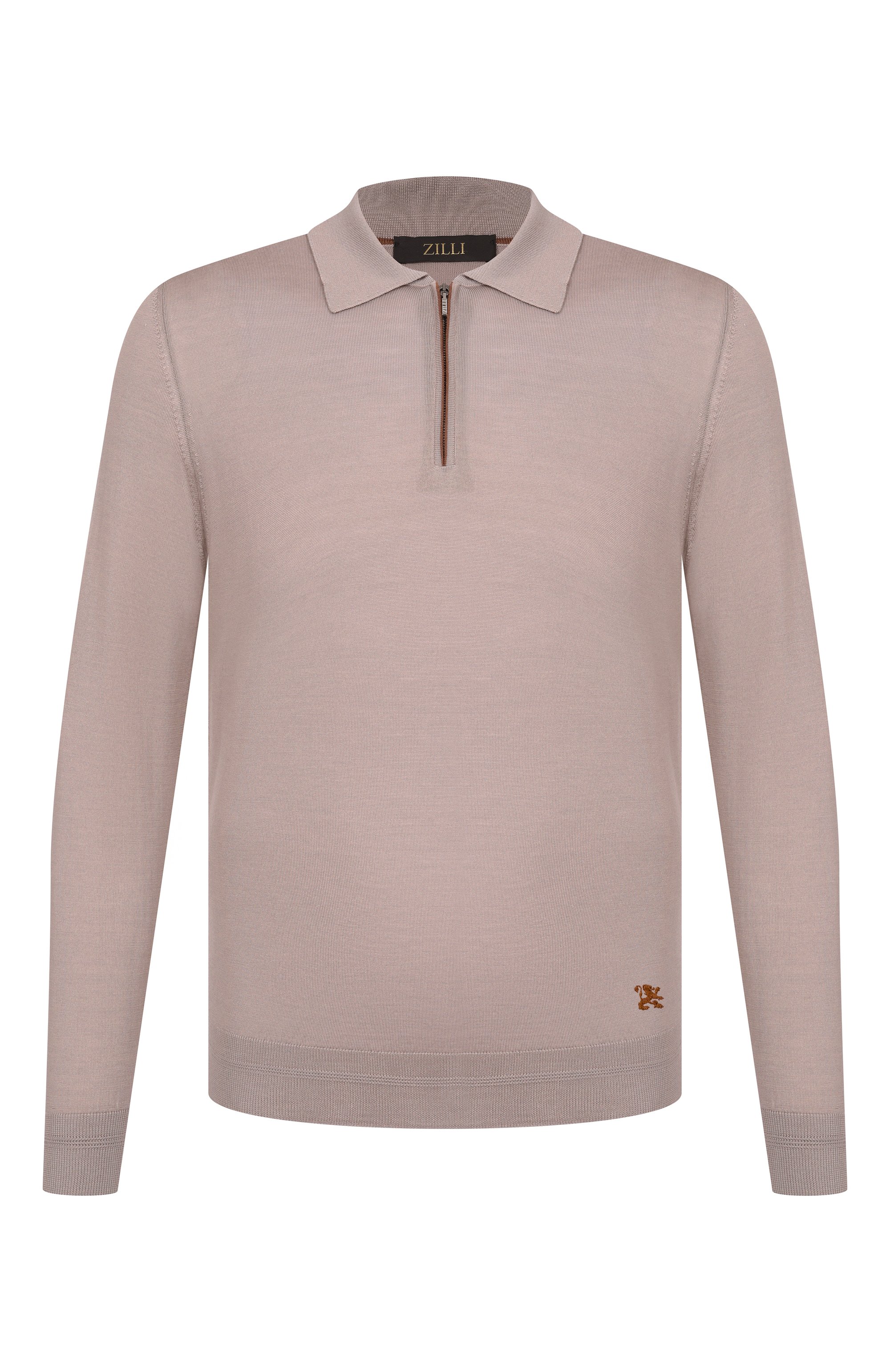 Поло из шерсти и шелка ZILLI, арт. KZP001M0230VLSB00, фото 1