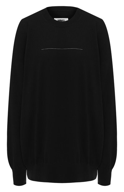 Пуловер из смеси хлопка и кашемира MM6, арт. S52HA0158/S16775, фото 1