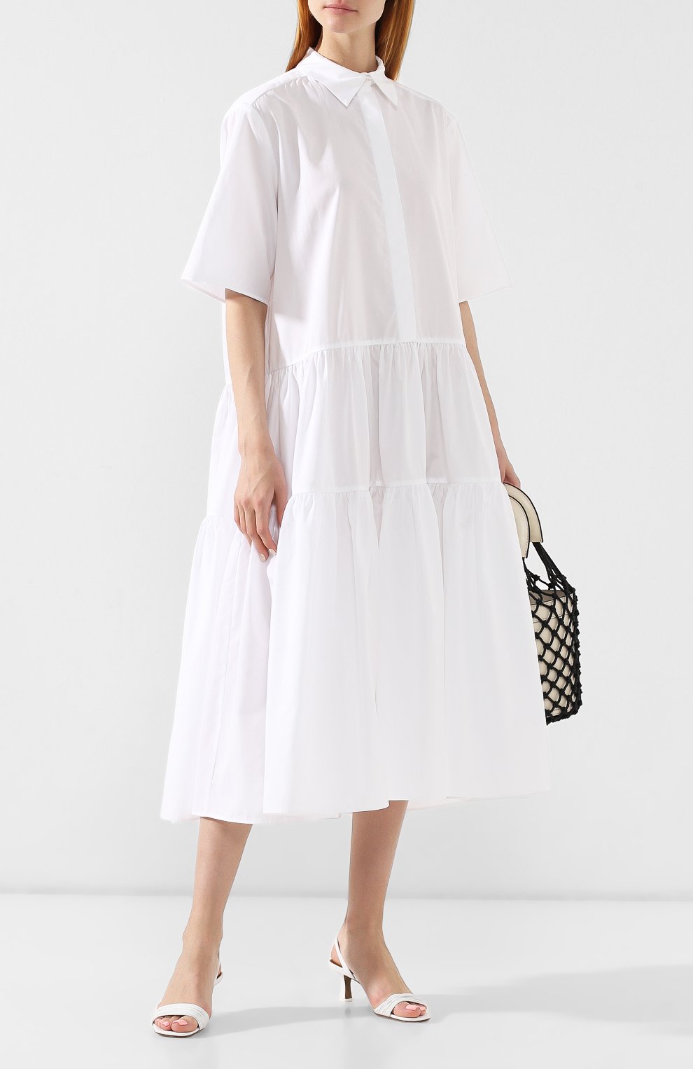 Хлопковое платье CECILIE BAHNSEN, арт. SS19-0013, фото 2