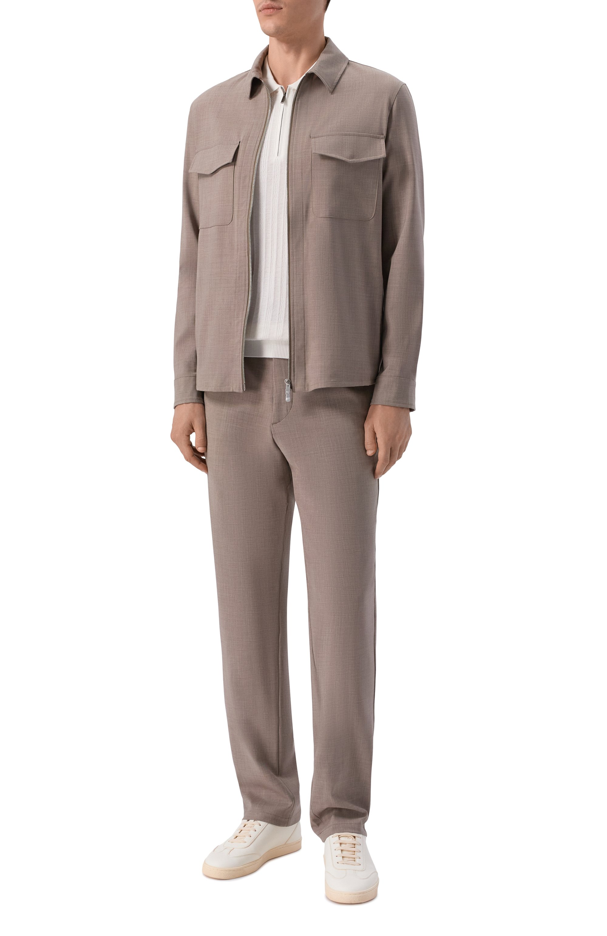 Шерстяная куртка-рубашка MARCO PESCAROLO, арт. URUS/5320, фото 2