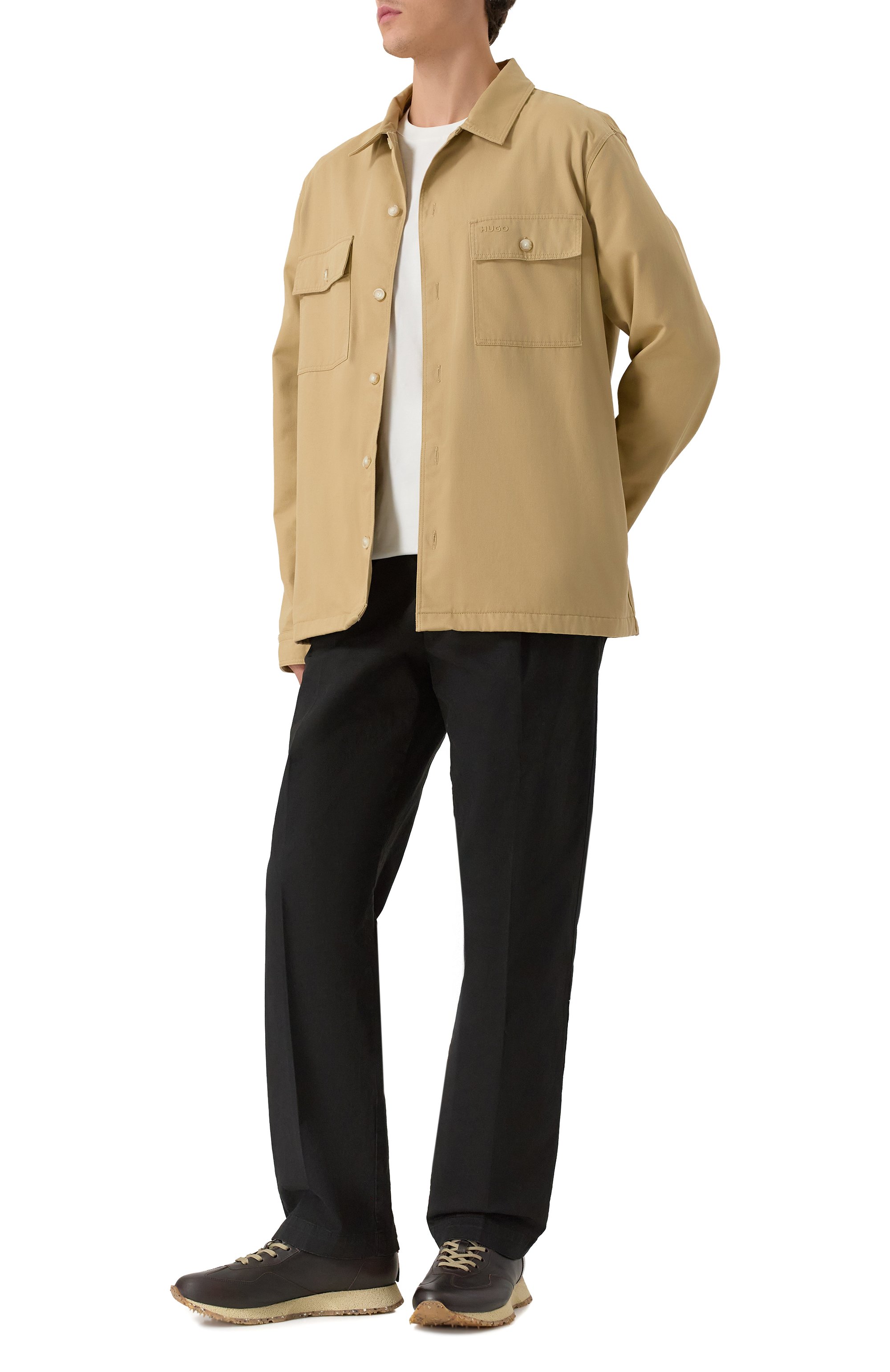 Кожаные кроссовки react BARRACUDA, арт. BU3569, фото 2