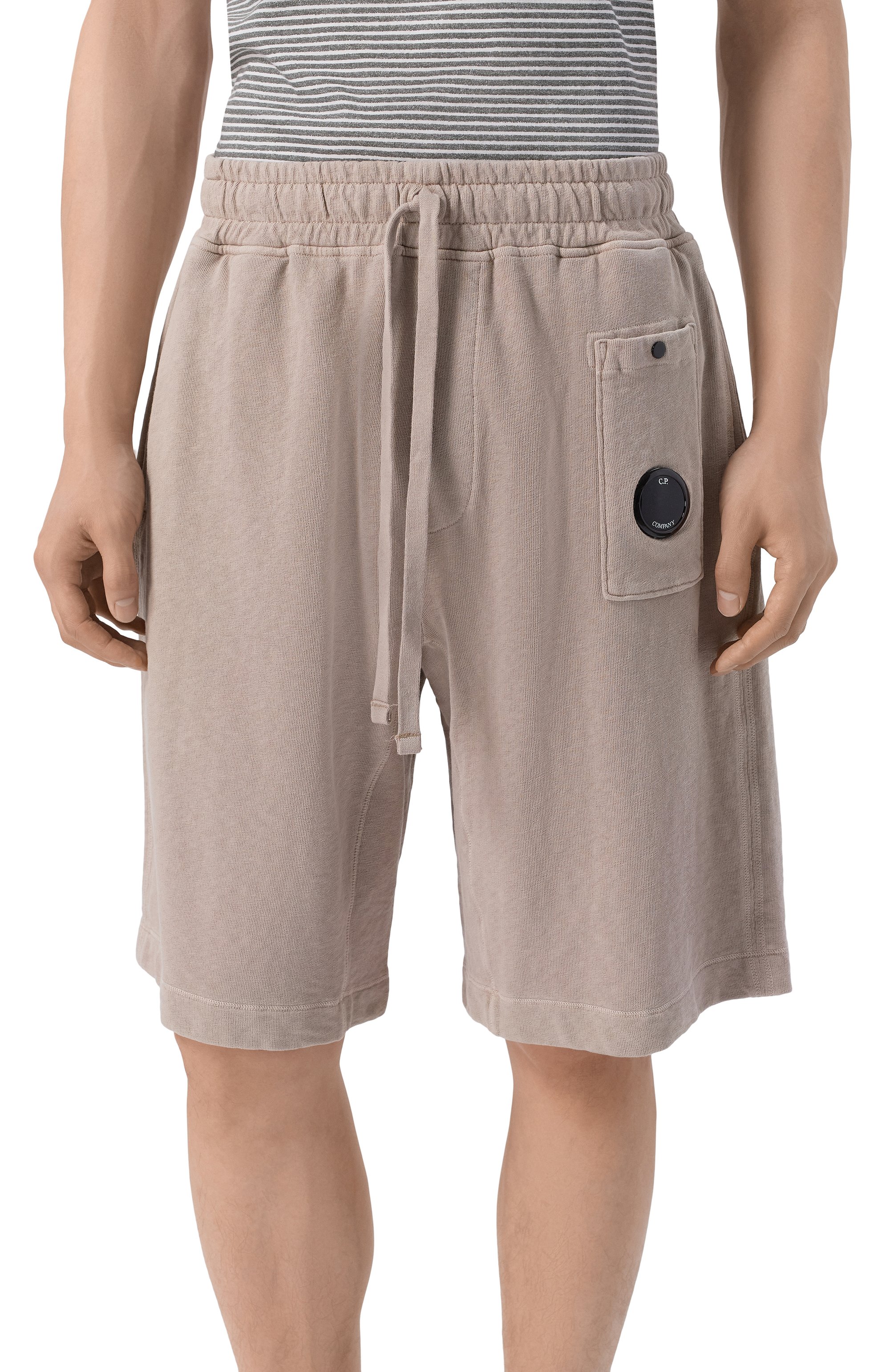 Хлопковые шорты C.P. COMPANY, ар т. 20CMSB210A/1103370, фото 3