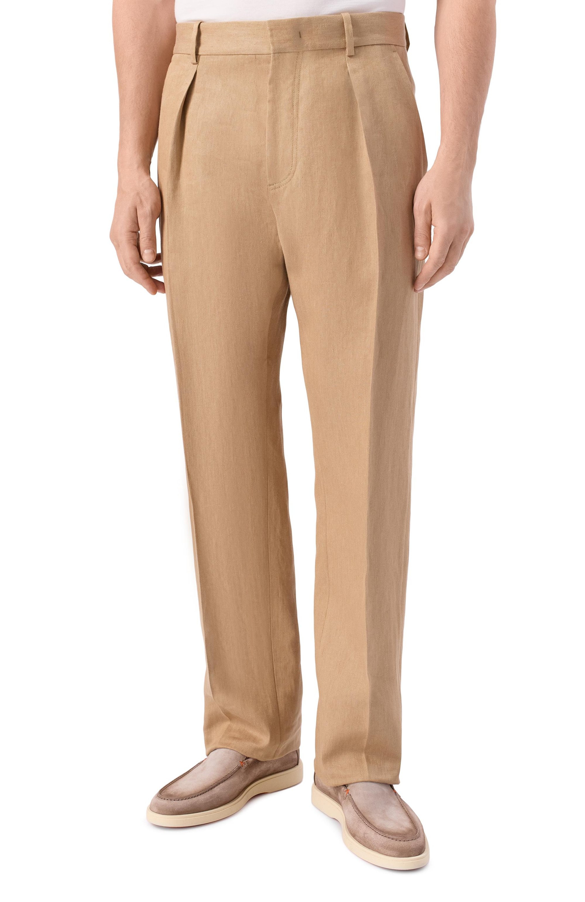 Льняные брюки MVST, арт. M26.2PM.T016/F102 LINEN DENIM, фото 3