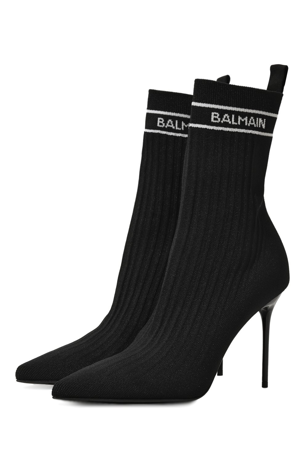 Текстильные ботильоны skye BALMAIN, арт. CN1TA641/TSKT, фото 1
