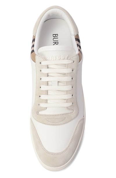 Комбинированные кеды BURBERRY, арт. 8069089, фото 5
