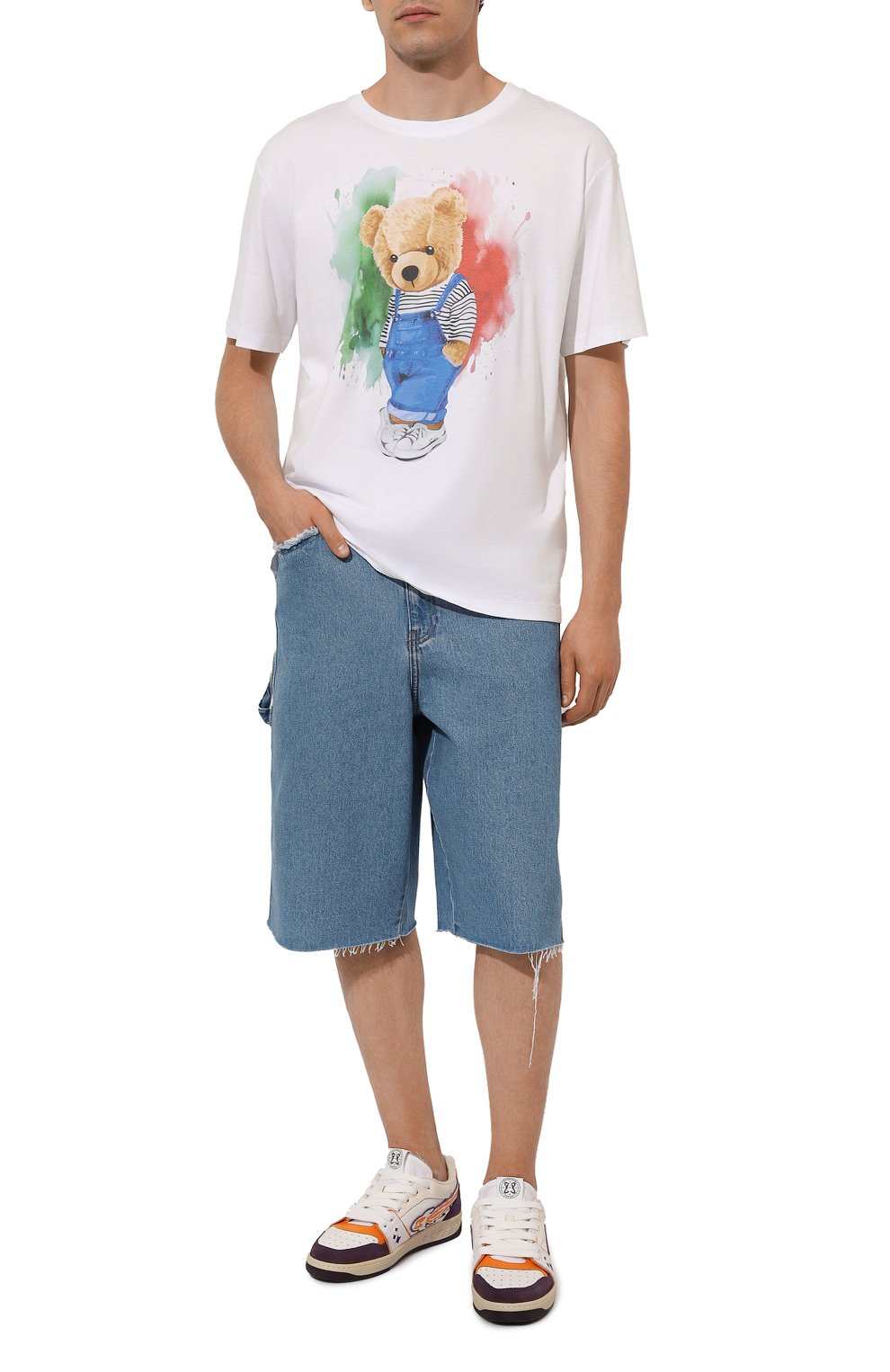 Хлопковая футболка BISIBIGLIO, арт. SAL0TED ITALIAN, фото 2