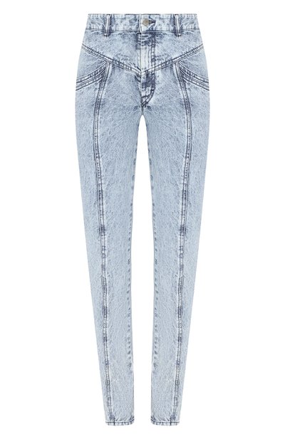 Женские джинсы прямого кроя ISABEL MARANT, арт. PA1077-19P015I/L0RRICKA