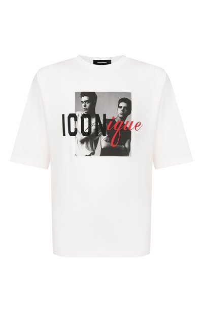 Мужская хлопковая футболка DSQUARED2, арт. S78GD0124/D20106