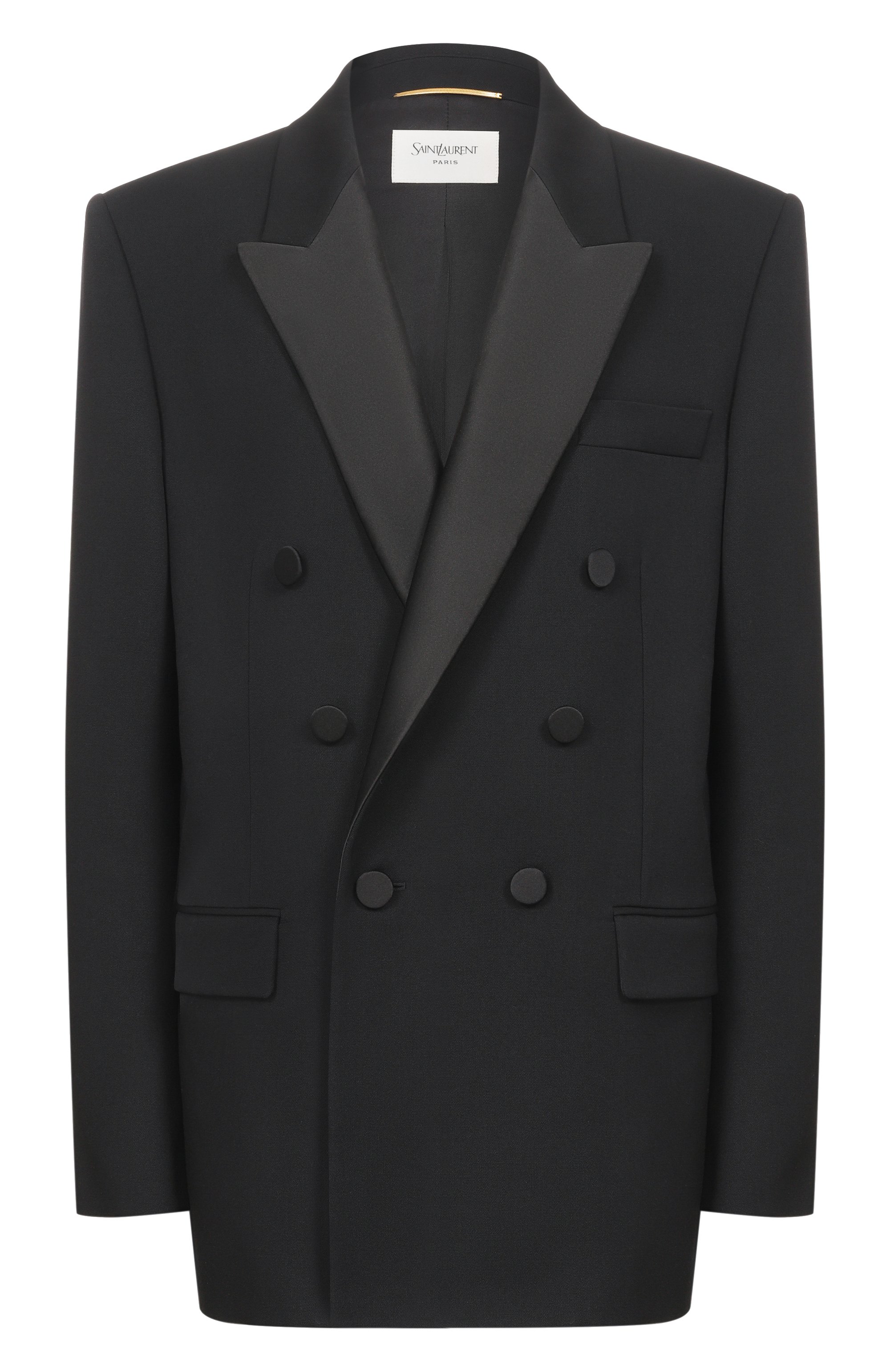 Шерстяной жакет SAINT LAURENT, арт. 837658/Y7E63, фото 1
