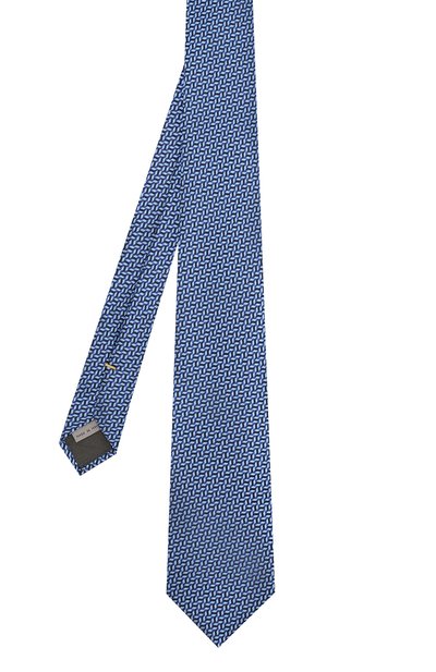 Шелковый галстук CANALI синего цвета по цене 8995 руб., арт. 18/HJ02014, фото 2 Шелковый галстук CANALI, арт. 18/HJ02014, фото 2