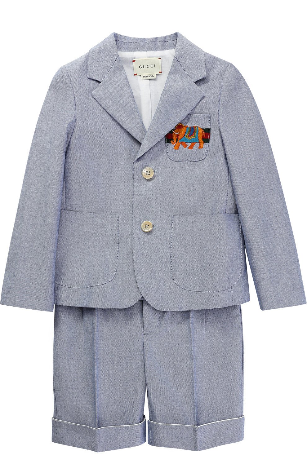 Хлопковый костюм с вышивкой GUCCI, арт. 463006/XBA31, фото 1