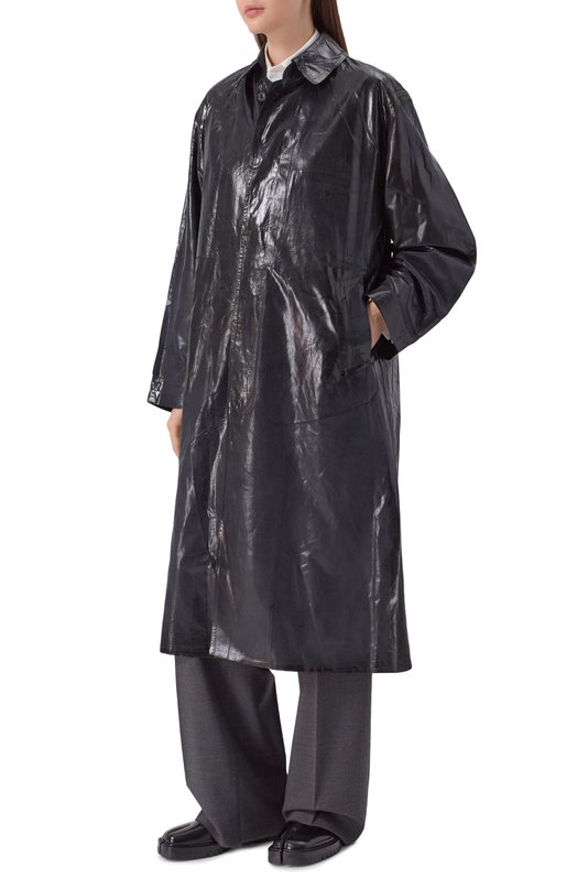 Плащ Maison Margiela S29AH0173/M35137 Чёрный  S29AH0173/M35137 Фото 3