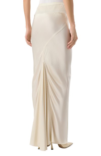 Атласная юбка RICK OWENS, арт. RP01E7348/SCH, фото 4