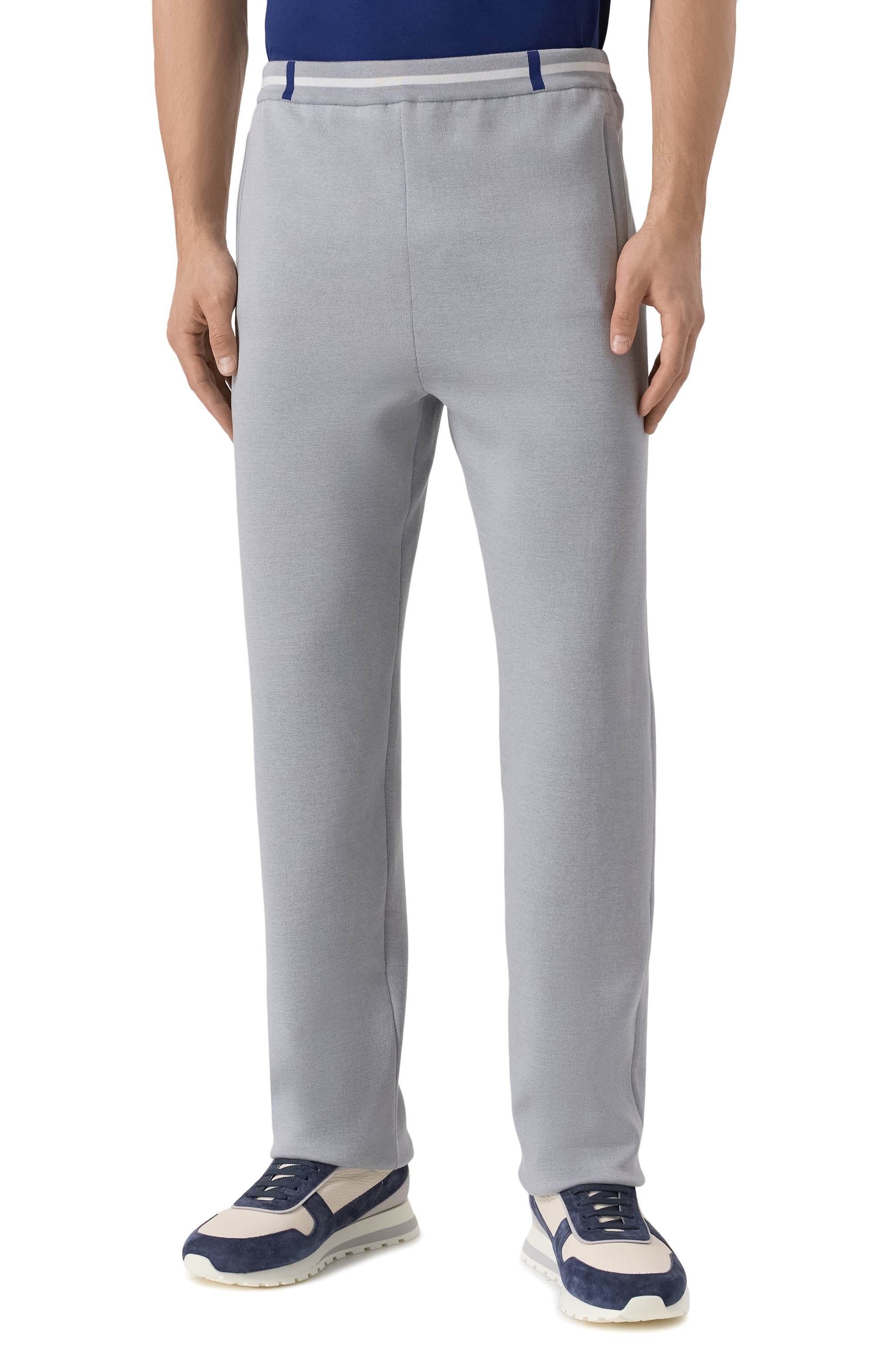 Спортивный костюм из хлопка и шелка ZILLI, арт. JSU011M0144VCHE00/48, фото 4