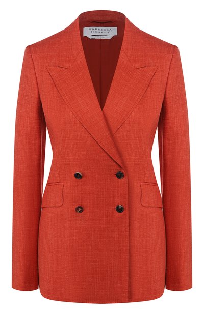 Женский жакет из смеси шерсти и шелка GABRIELA HEARST, арт. 220500/W035/38