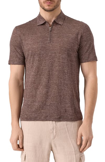 Льняное поло FEDELI, арт. 8UE00242, фото 3