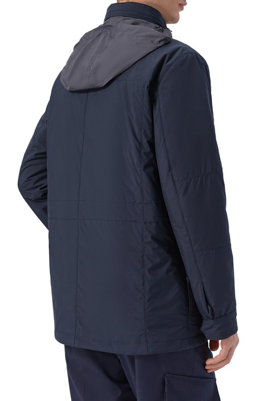 Утепленная куртка Corneliani 2725P9/2720151 Синий  2725P9/2720151 Фото 6