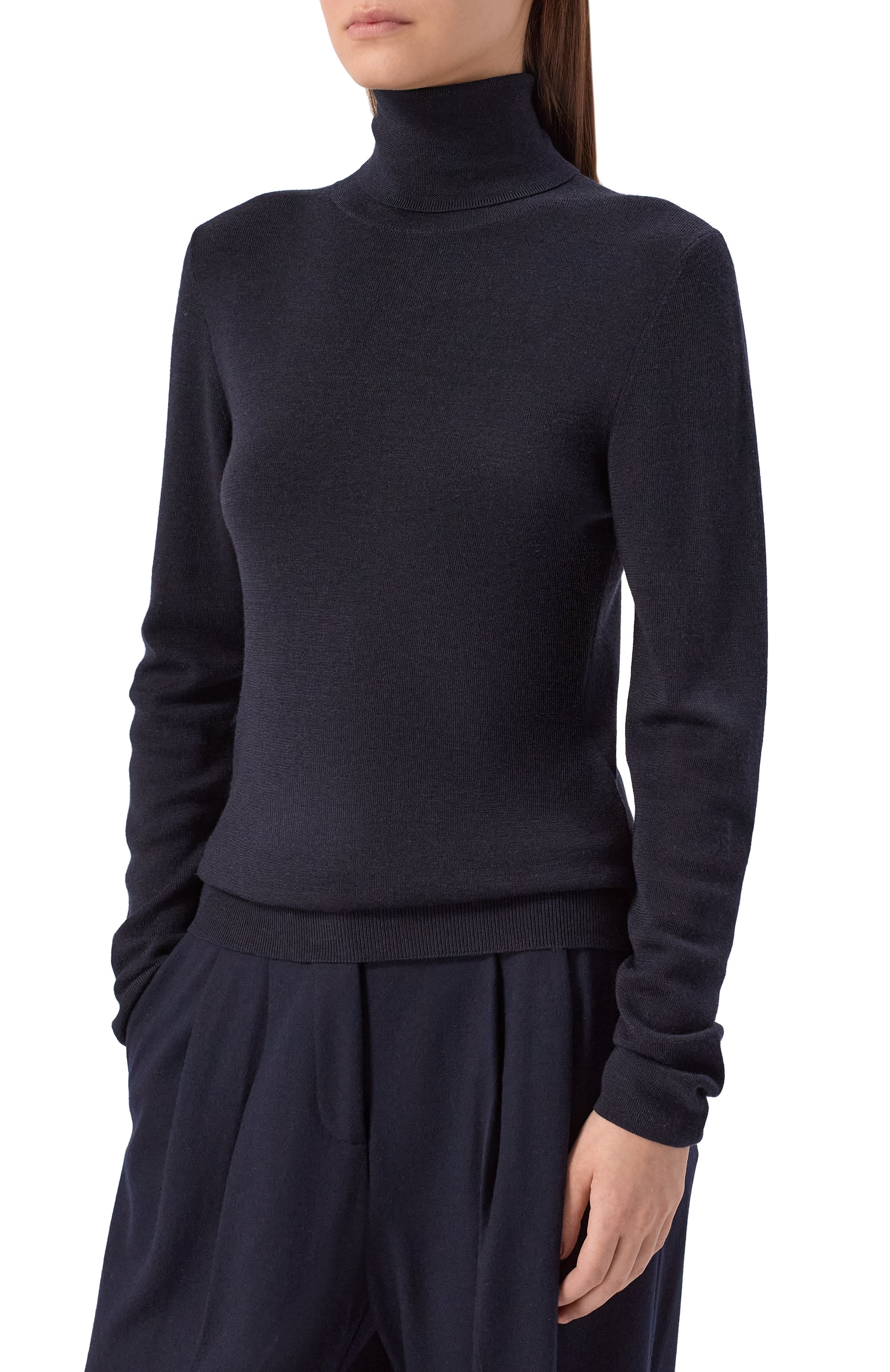 Водолазка из шерсти и шелка WINDSOR, арт. 52 DP620 10014631/30047417, фото 3