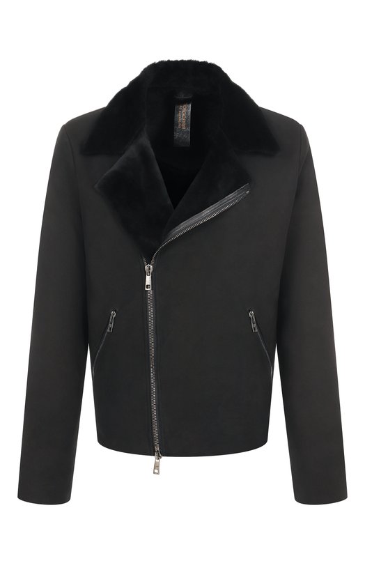 Дубленка из овчины Giorgio Brato GU26F26020SHTM Чёрный GU26F26020SHTM