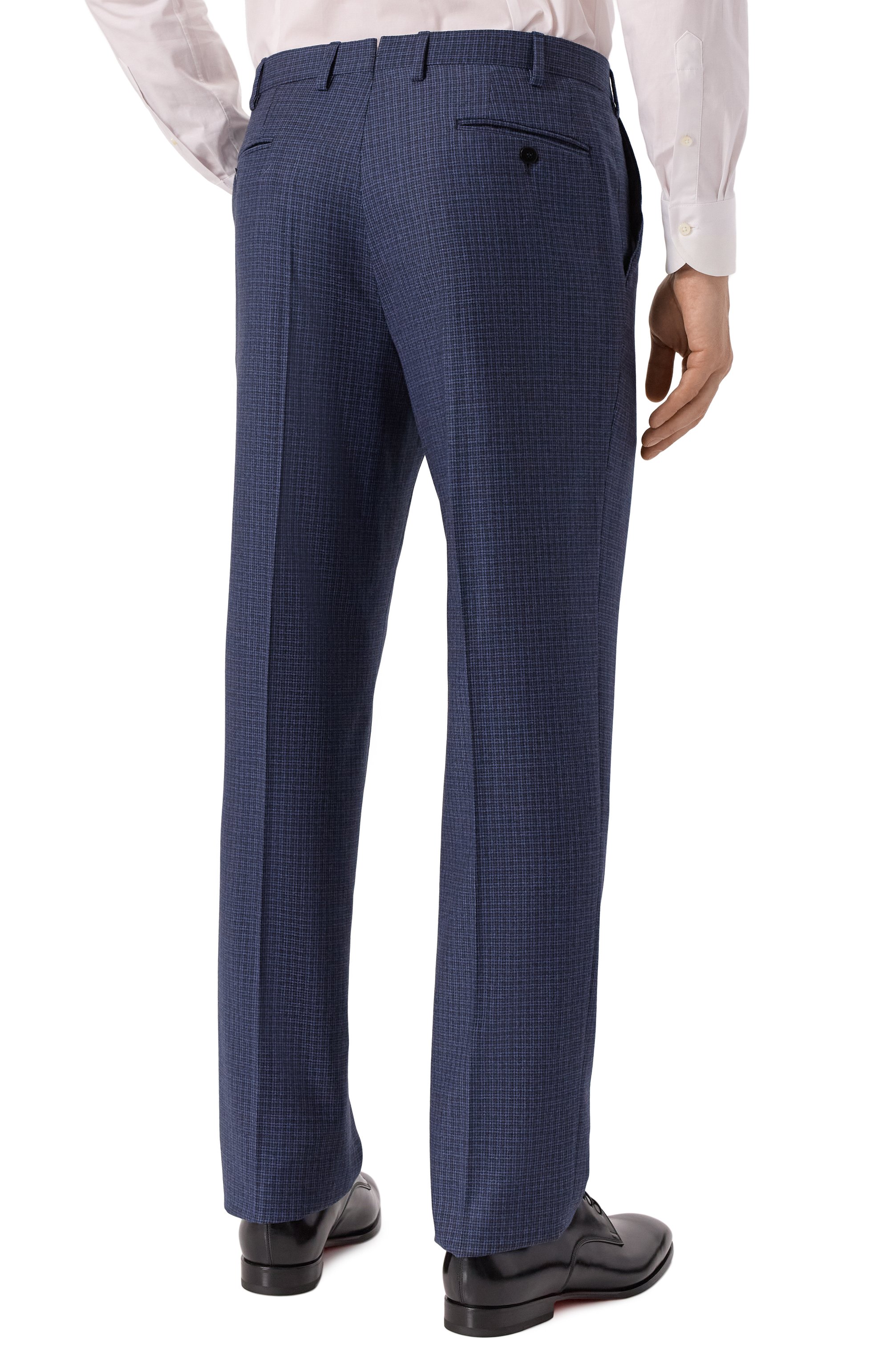 Шерстяной костюм с однобортным пиджаком BRIONI, арт. RA0J0L/07A3J/BRUNIC0/2, фото 7